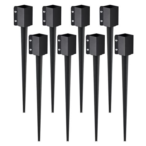 2x4 ground stake|spikes for bottom of fence.